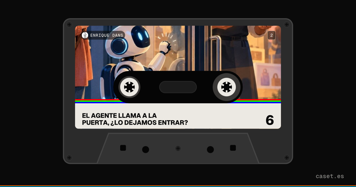 Caset de «El agente llama a la puerta, ¿lo dejamos entrar?», de Enrique Dans